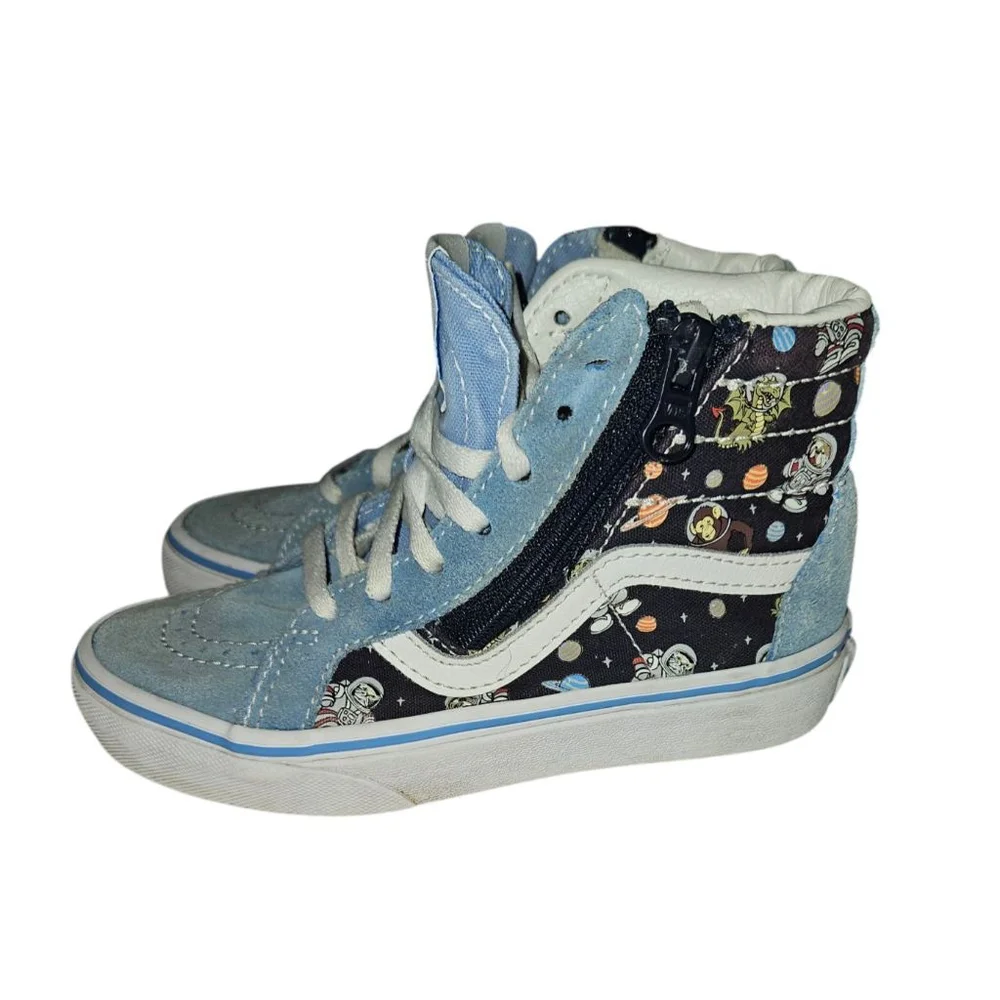 Vans Off The Wall Astronaut High Top Sneakers Size 12.5